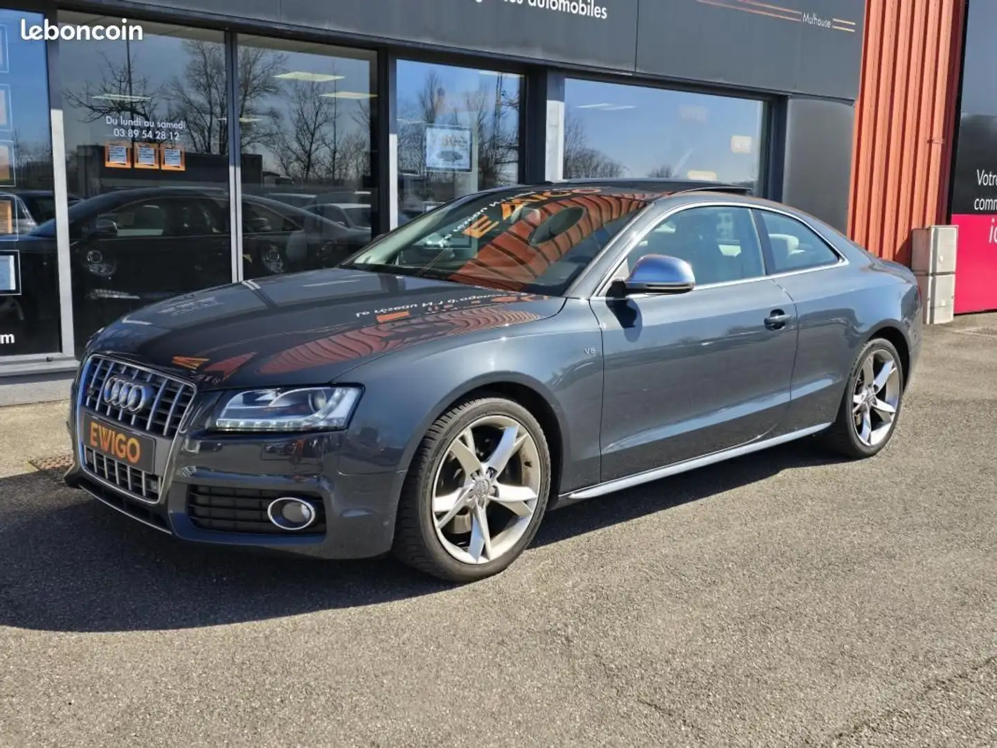 Audi S5 4.2 V8 FSI 354ch QUATTRO TIPTRONIC B.O-CUIR-IMMAT  Gri - 2