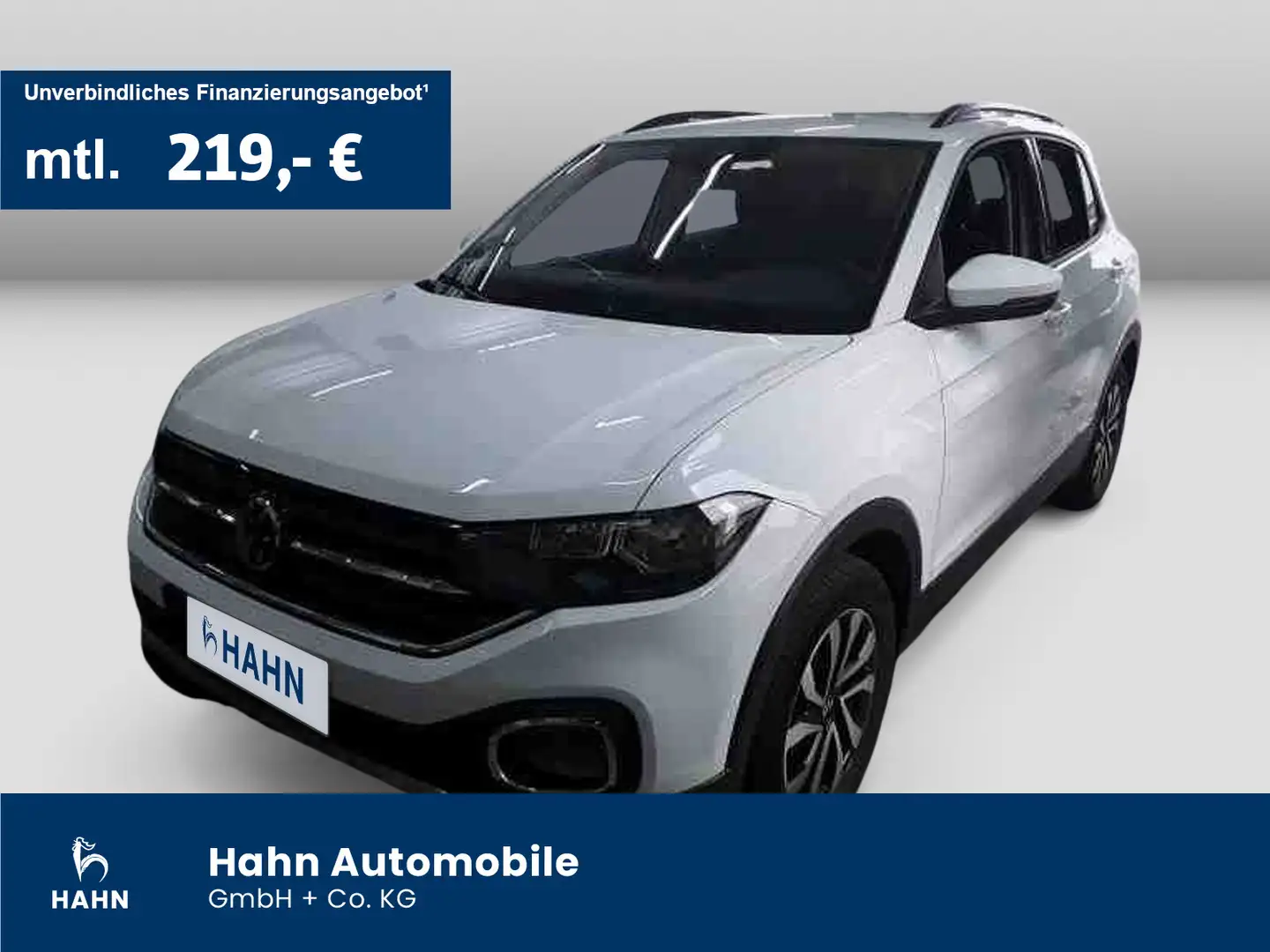 Volkswagen T-Cross 1.0TSI DSG Active AHK CAM ACC Tempo Sitz Weiß - 1