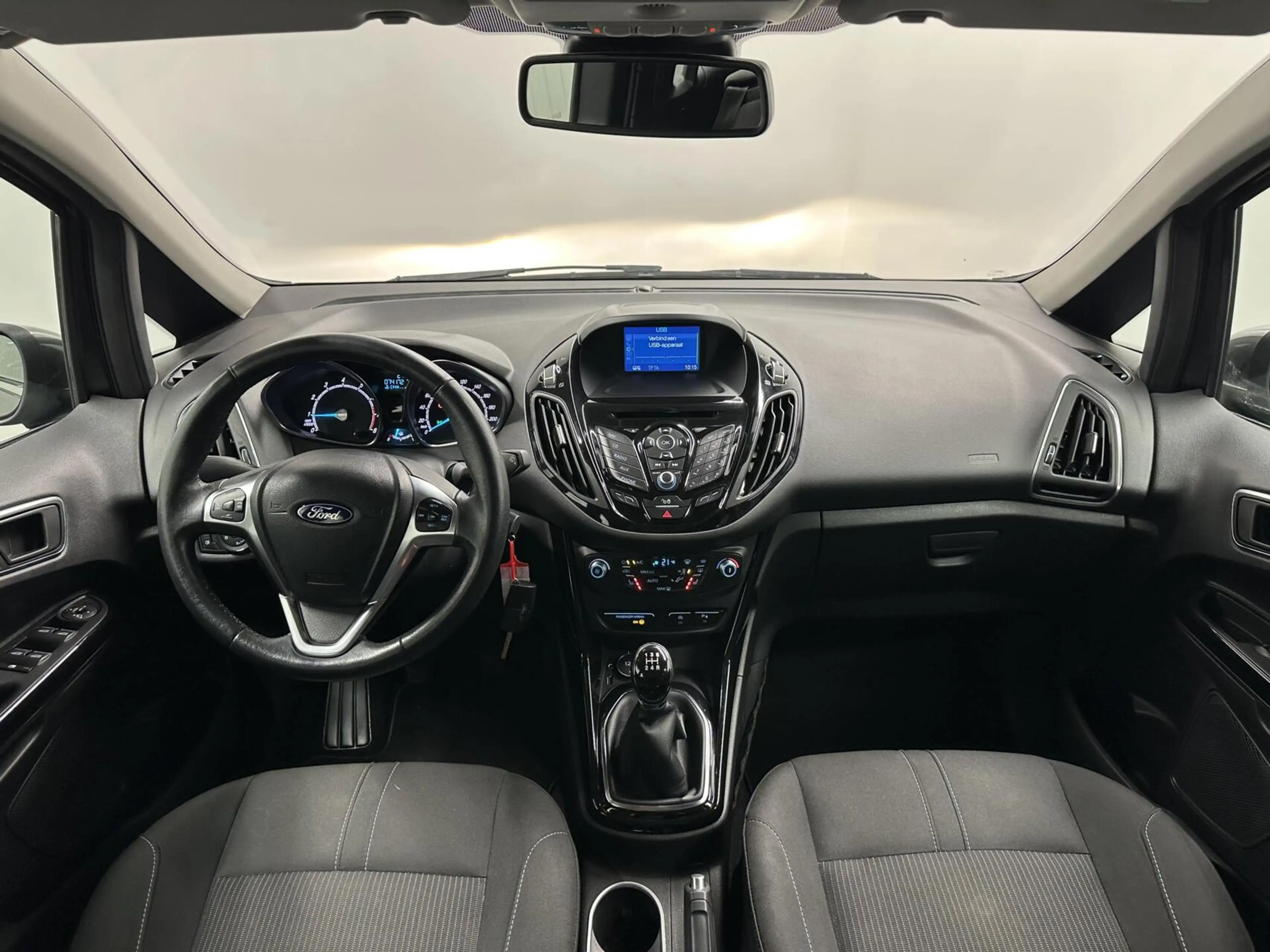 Ford B-Max 1.0 EcoBoost Titanium TREKHAAK LM ECC CRUISE 74000 — photo 2