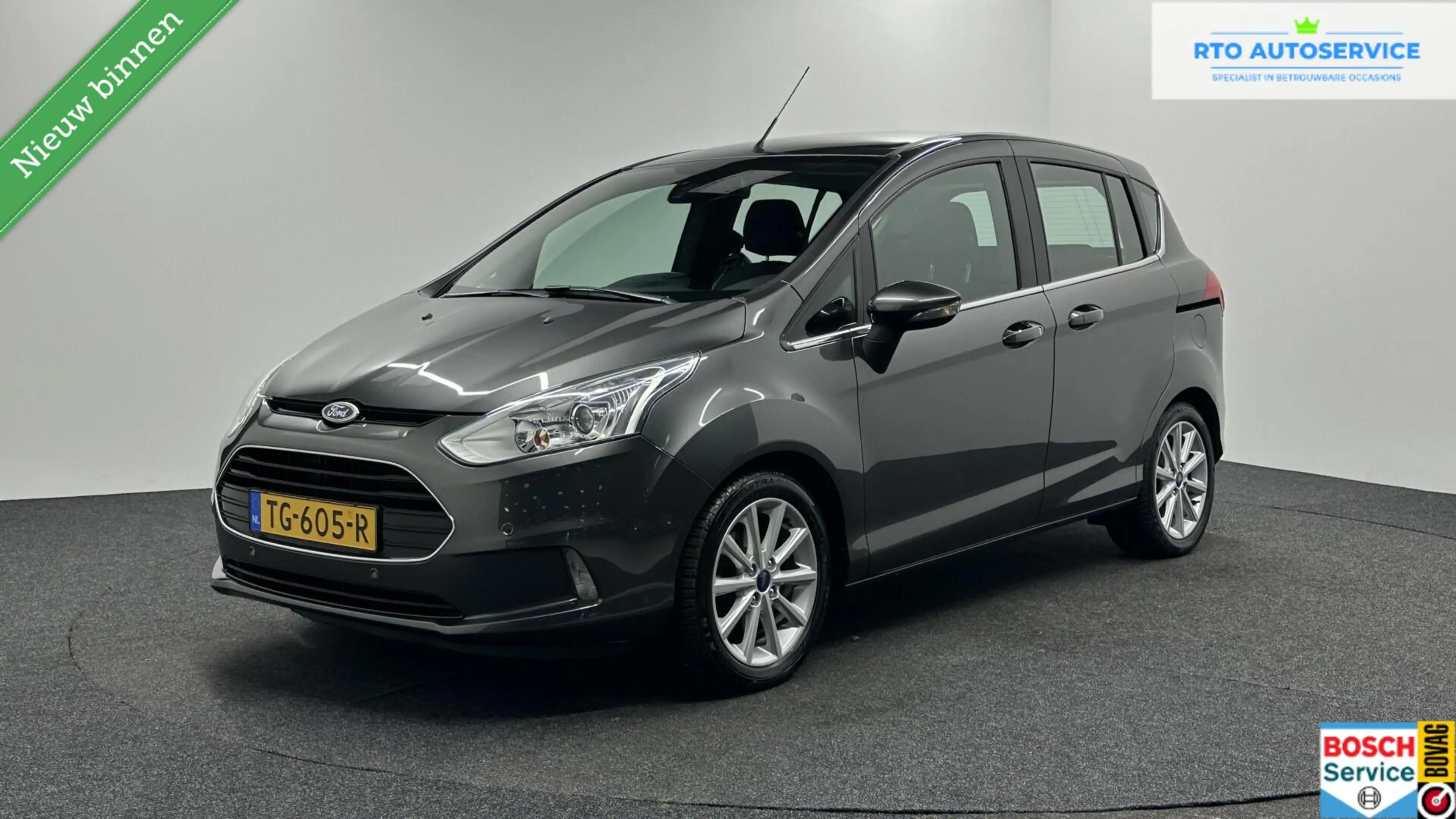 Ford B-Max 1.0 EcoBoost Titanium TREKHAAK LM ECC CRUISE 74000