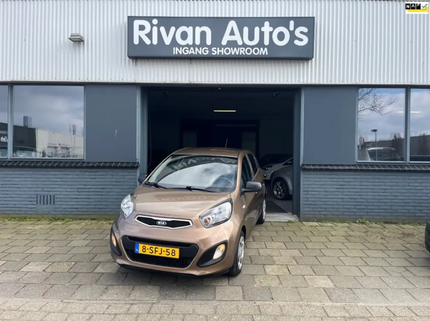 Kia Picanto 1.0 CVVT ISG Brun - 1
