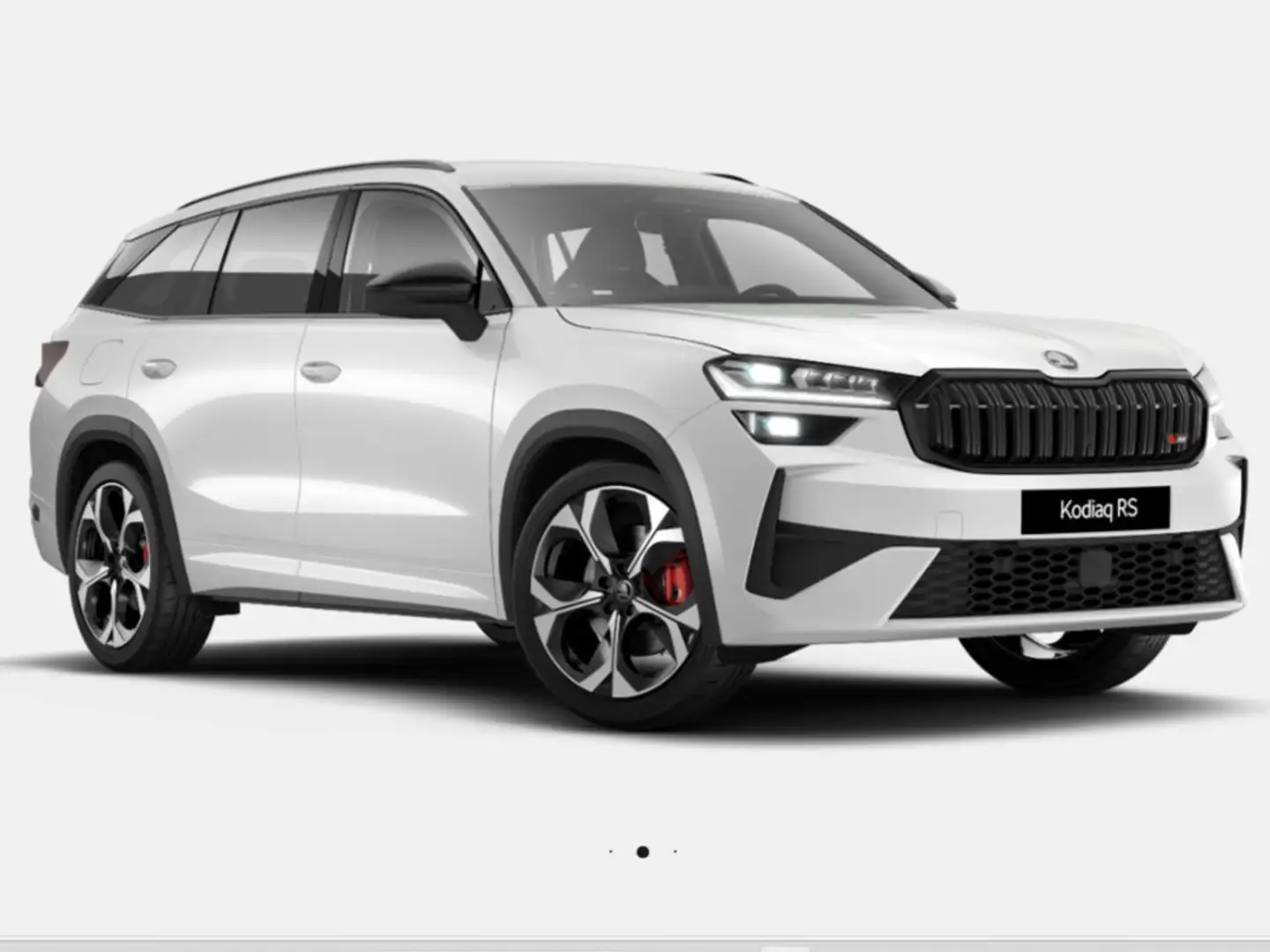Skoda Kodiaq 2.0 TSI W RS NAVI ACC 360 EL.HECK 4xSHZ Weiß - 2
