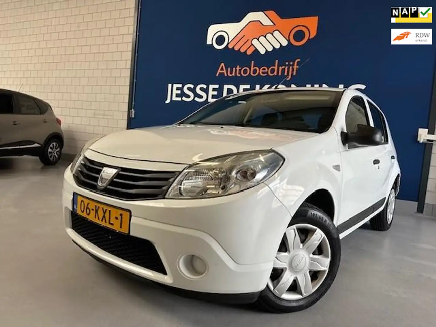 Dacia Sandero 1.4 Ambiance LPG G3 / bj.2010/ kleur: wit/ 5 deurs Bianco - 1