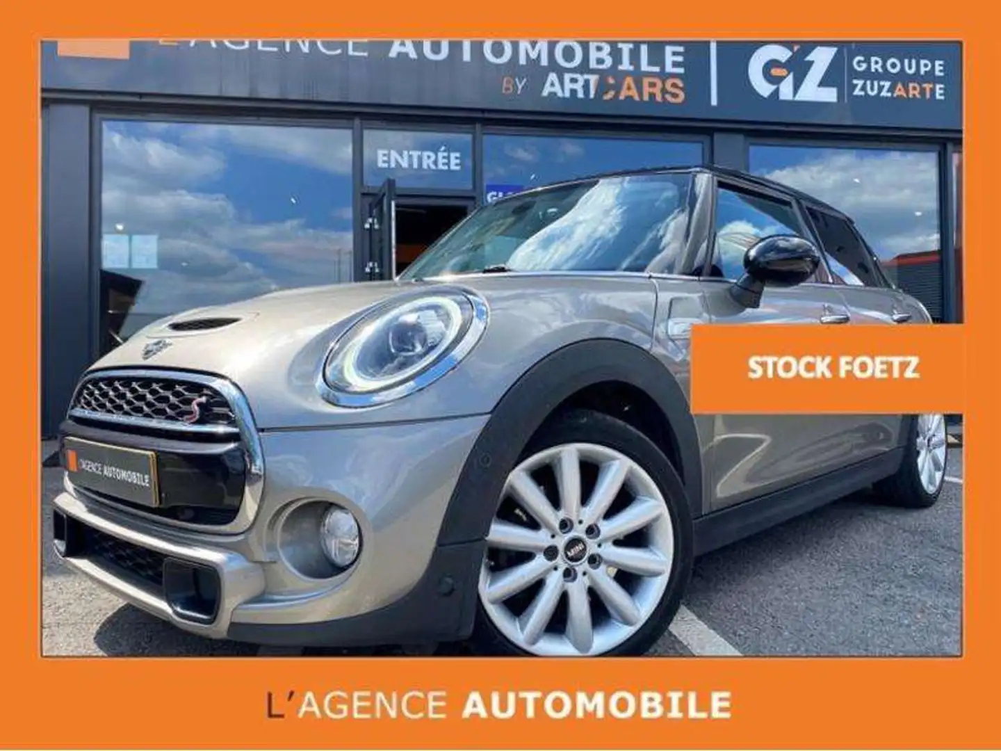 MINI Cooper S 5 portes Gris - 1