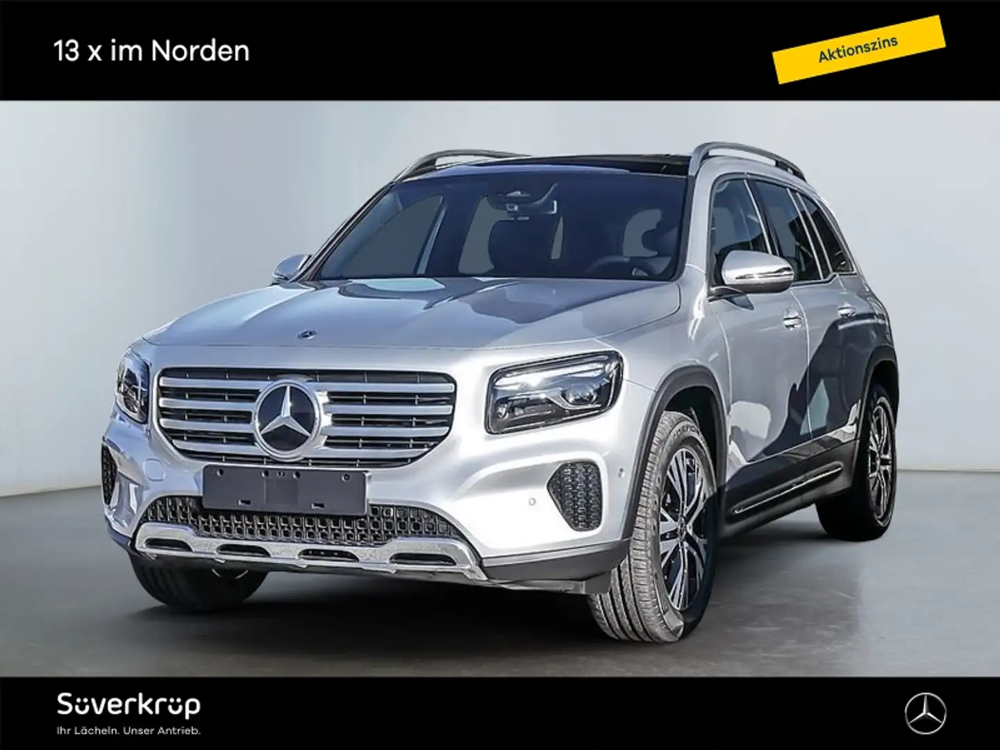 Mercedes-Benz GLB 200 d PROGRESSIVE MULTI AHK DISTR KAMERA PDC Silber - 1