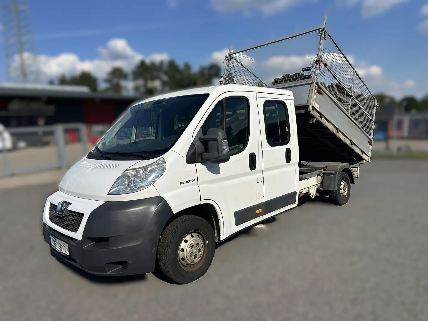 Peugeot Boxer Boxer Pritsche Kipper Doka 6-Sitzer Белый - 1