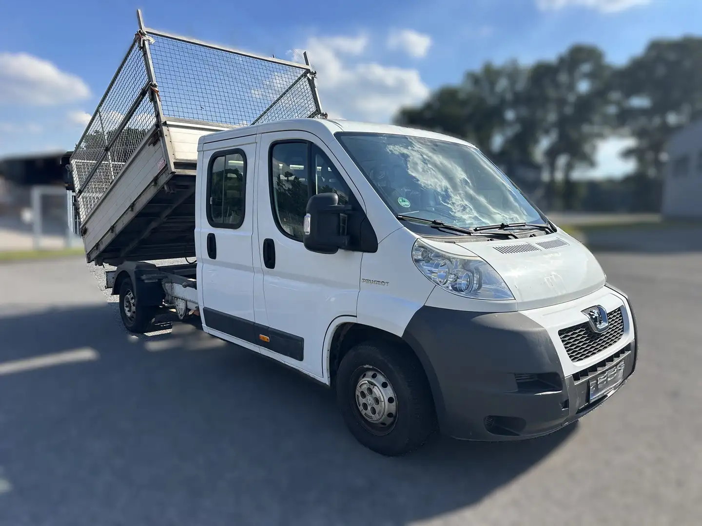 Peugeot Boxer Boxer Pritsche Kipper Doka 6-Sitzer Белый - 2