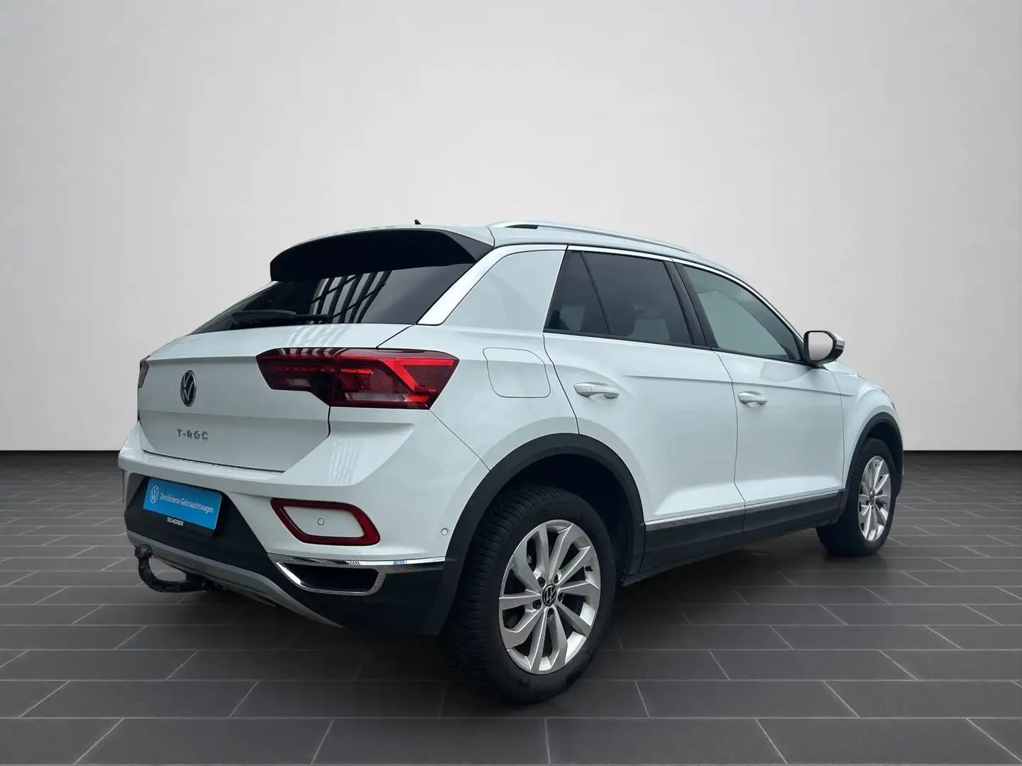 Volkswagen T-Roc 1.5 TSI Style DSG ACC AHK CARPLAY KEYLESS Weiß - 2