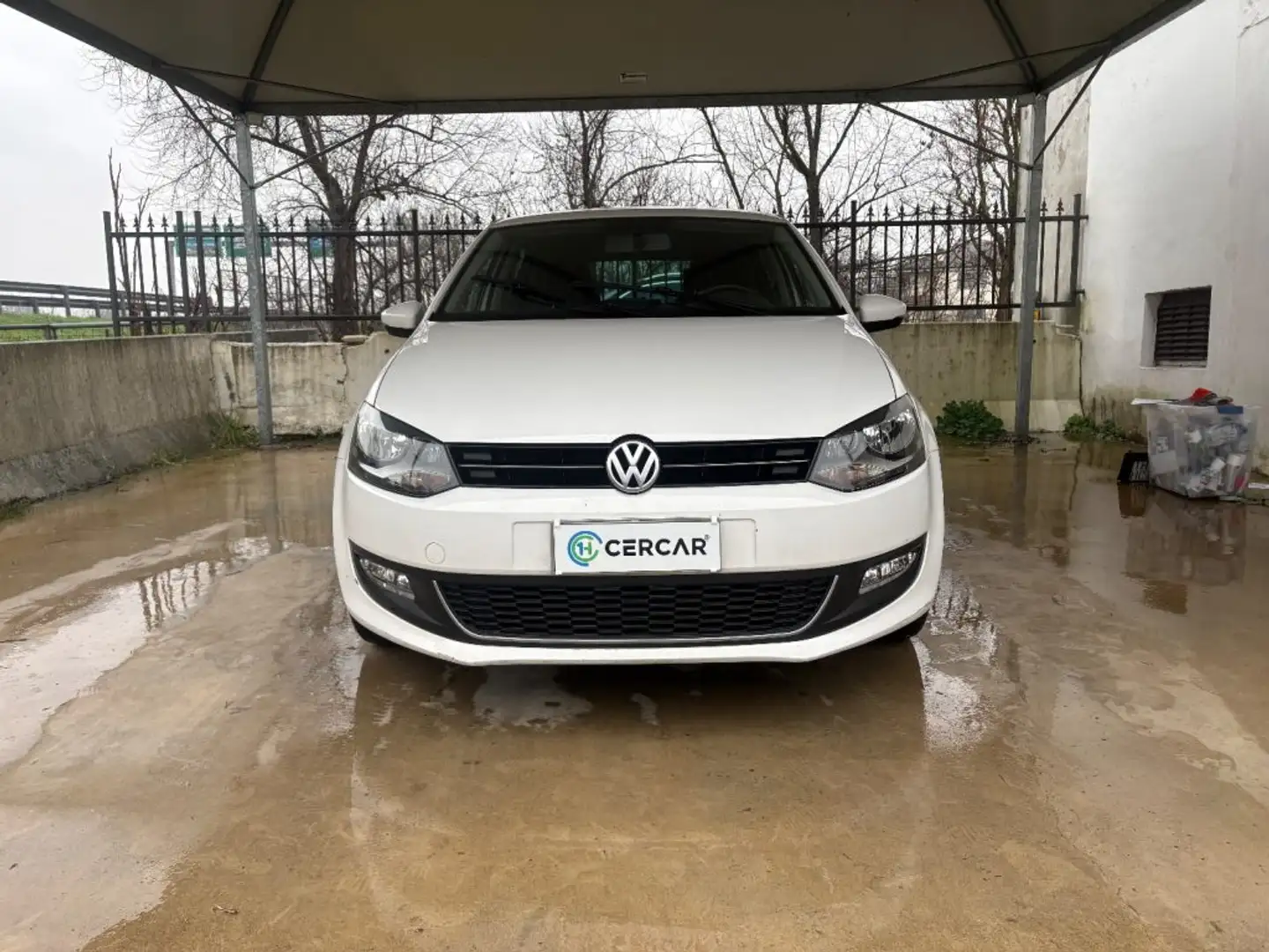 Volkswagen Polo 1.4 5P EURO 5 Highline AUTOMATICA CERCHI IN LEGA Blanc - 2