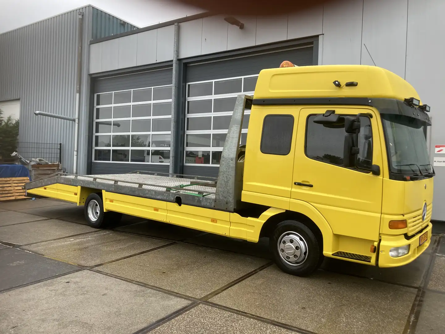 Mercedes-Benz Atego Atego 815 6 persoons/ slaapcabine Жовтий - 1
