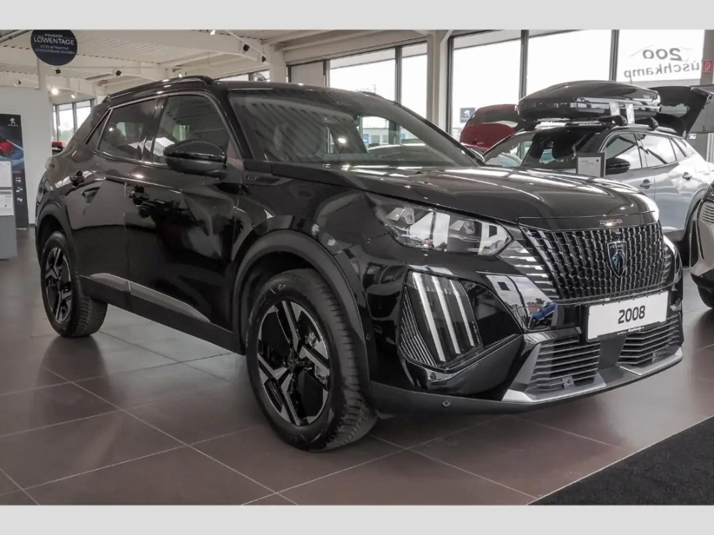Peugeot 2008 GT 1.2 Voll-LED Klimaauto 360-Kam Panodach Nero - 2
