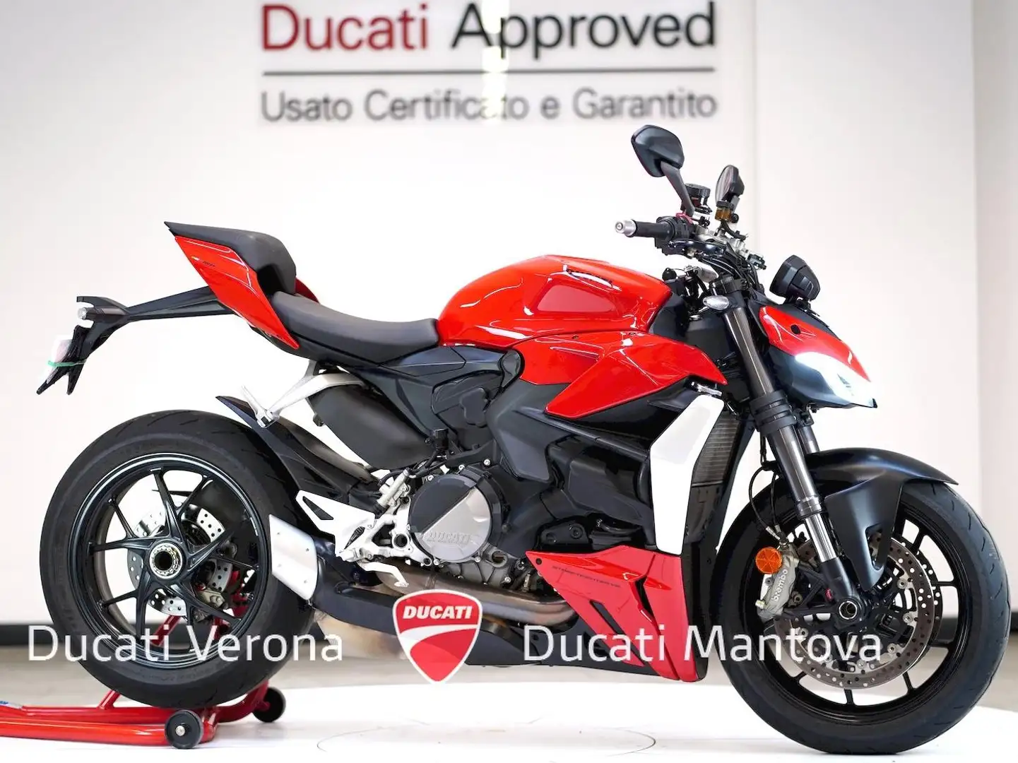 Ducati Streetfighter Streetfighter V2 solo 3.918 km Czerwony - 2