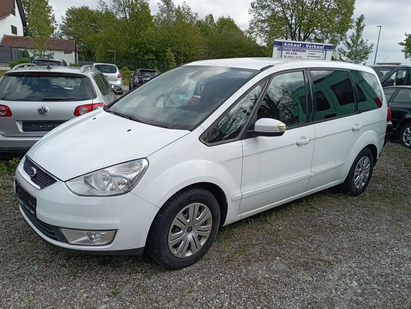 Ford Galaxy 2,2 TDCi 129kW DPF Ghia "Motorschaden" Weiß - 1