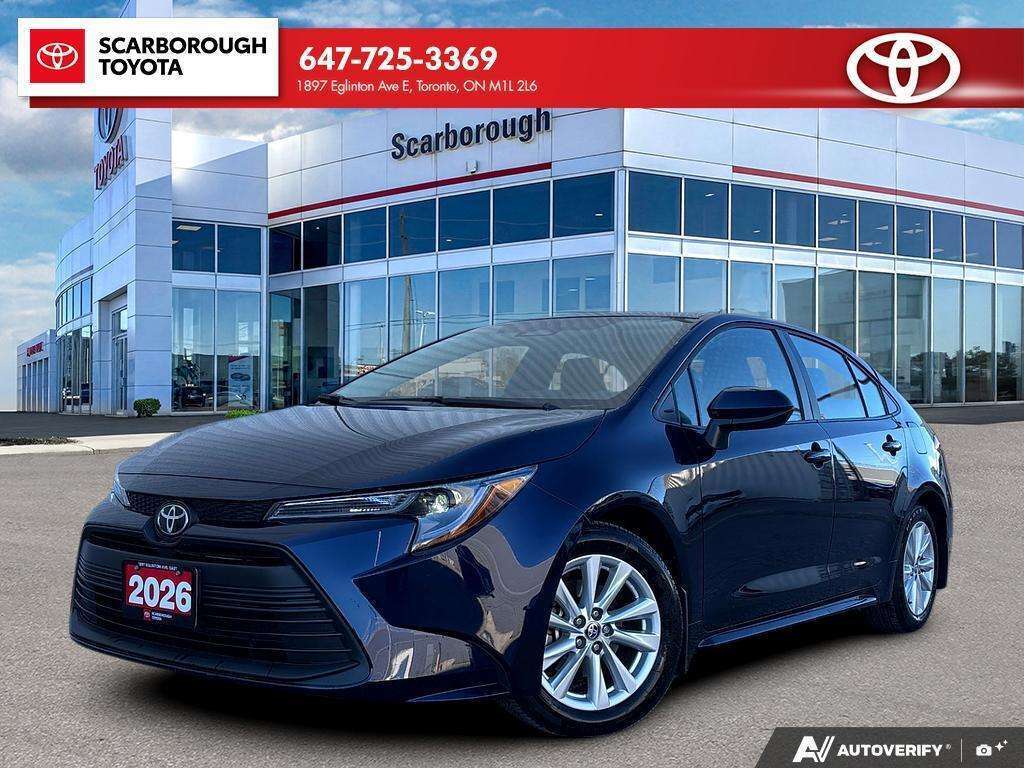 2026 Toyota Corolla LE Upgrade | Cruise Control | Sunroof | Bluetooth
