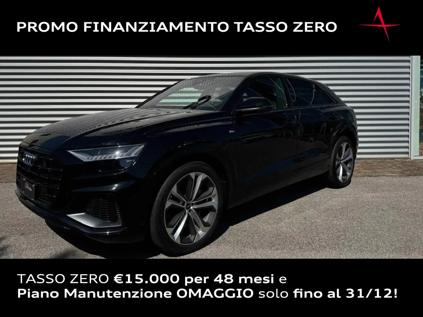 Audi Q8 55 TFSIe QUATTRO TIPTRONIC S-LINE Nero - 1