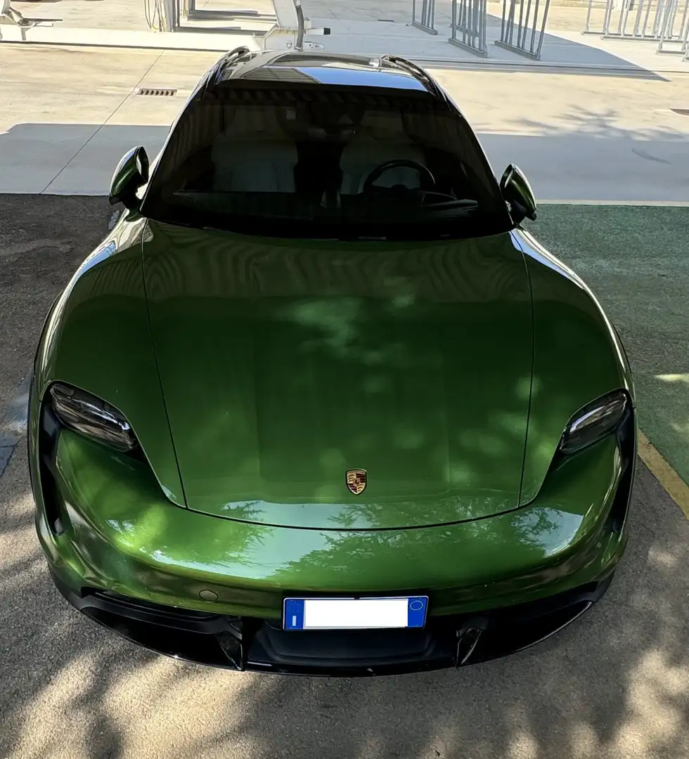 Porsche Taycan Taycan Cross Turismo Turbo 5posti Verde - 2