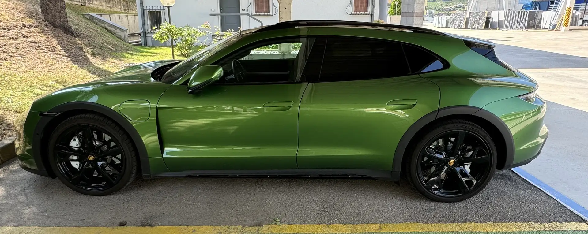 Porsche Taycan Taycan Cross Turismo Turbo 5posti Verde - 1