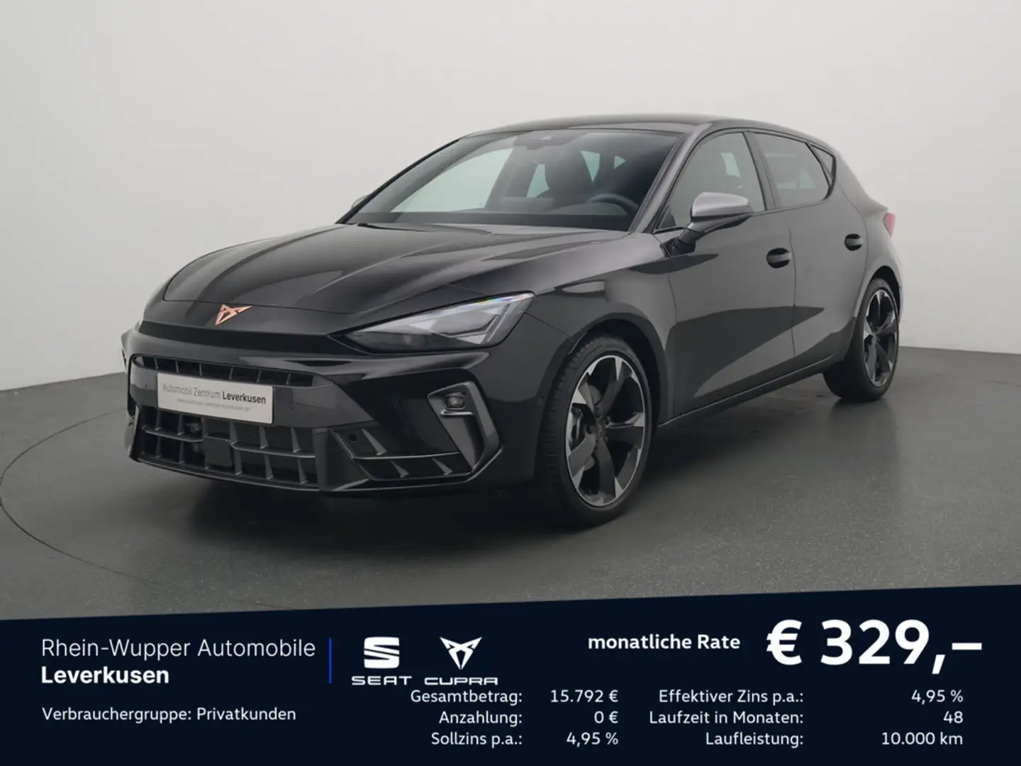 CUPRA Leon 1.5 eTSI PDC NAVI ACC FACEL. MATRIX-LED Noir - 1