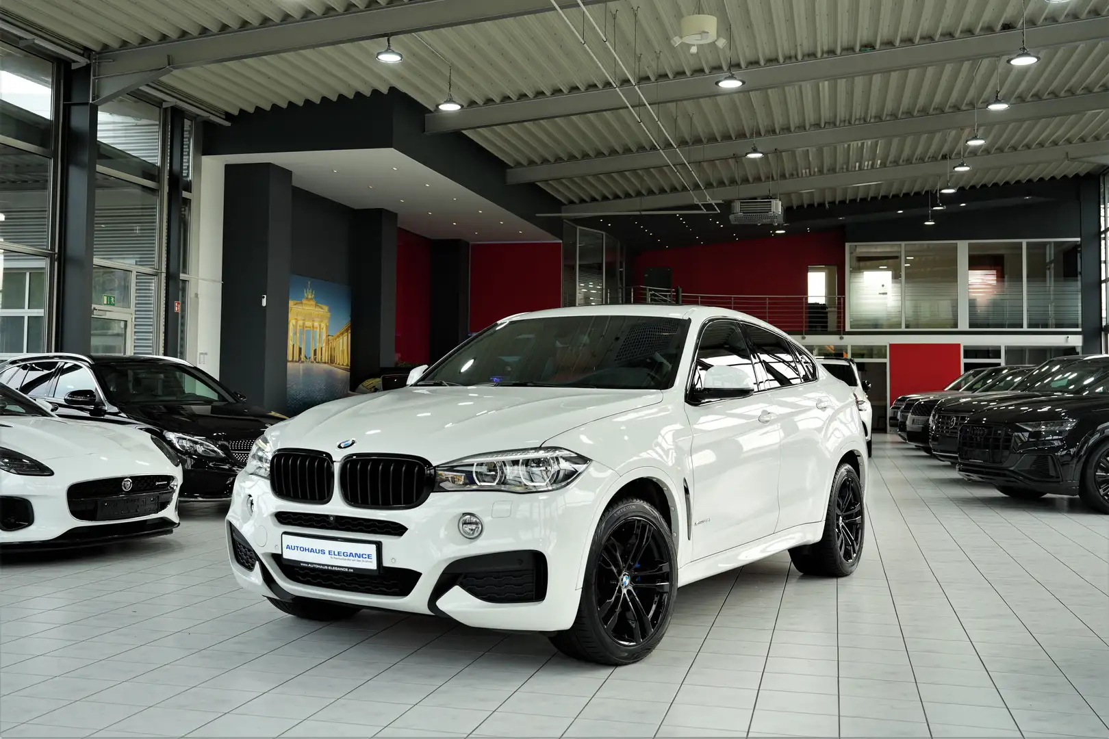 BMW X6 xDrive 35 i*M SPORT-PAKET*H-UP*BI-XENON*KLIMA Weiß - 1