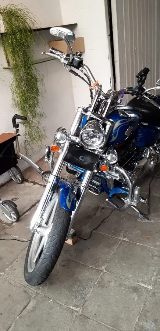Harley-Davidson Rocker C Bleu - 2