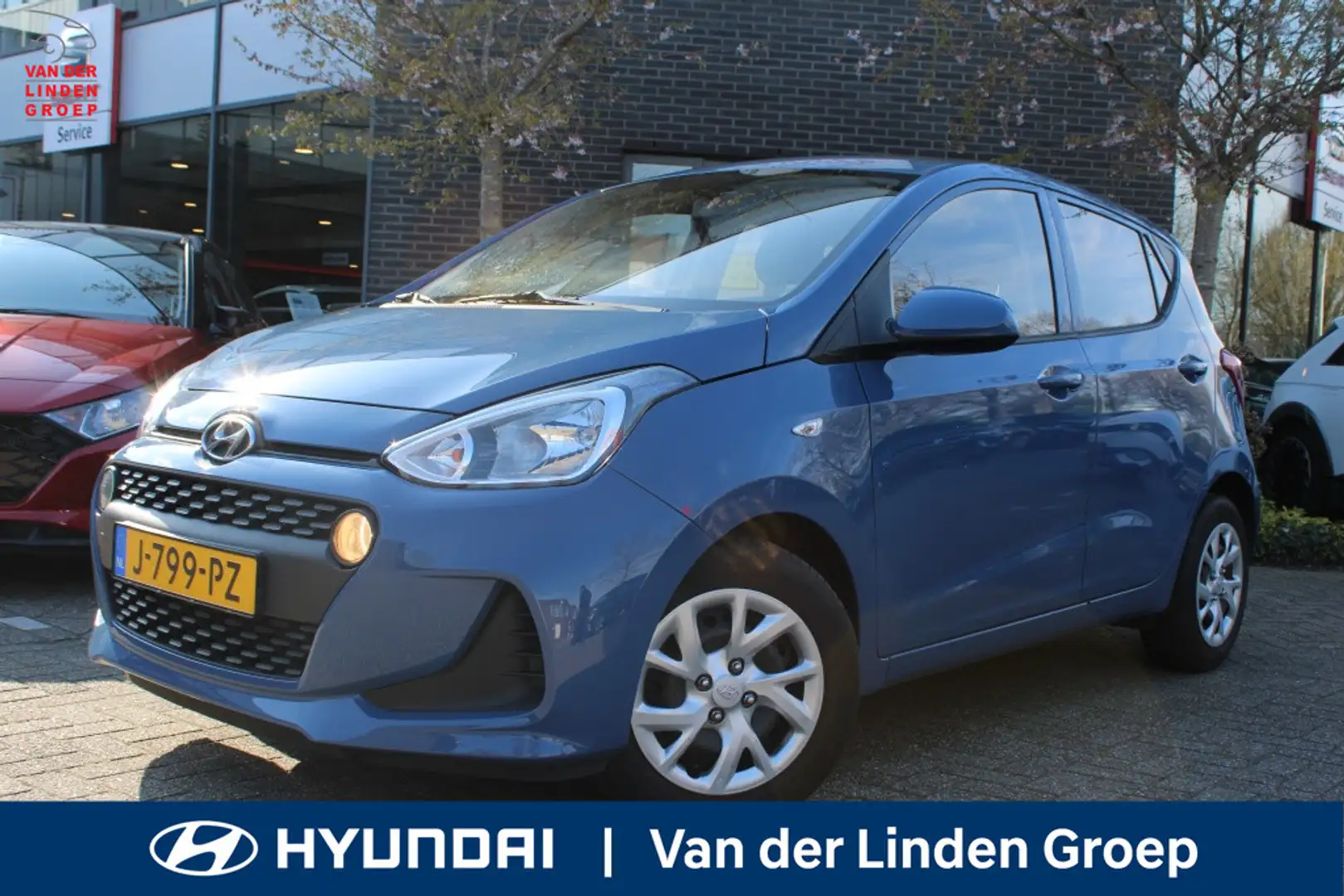 Hyundai i10 1.0i i-Motion Airco "RIJKLAARPRIJS Bleu - 1