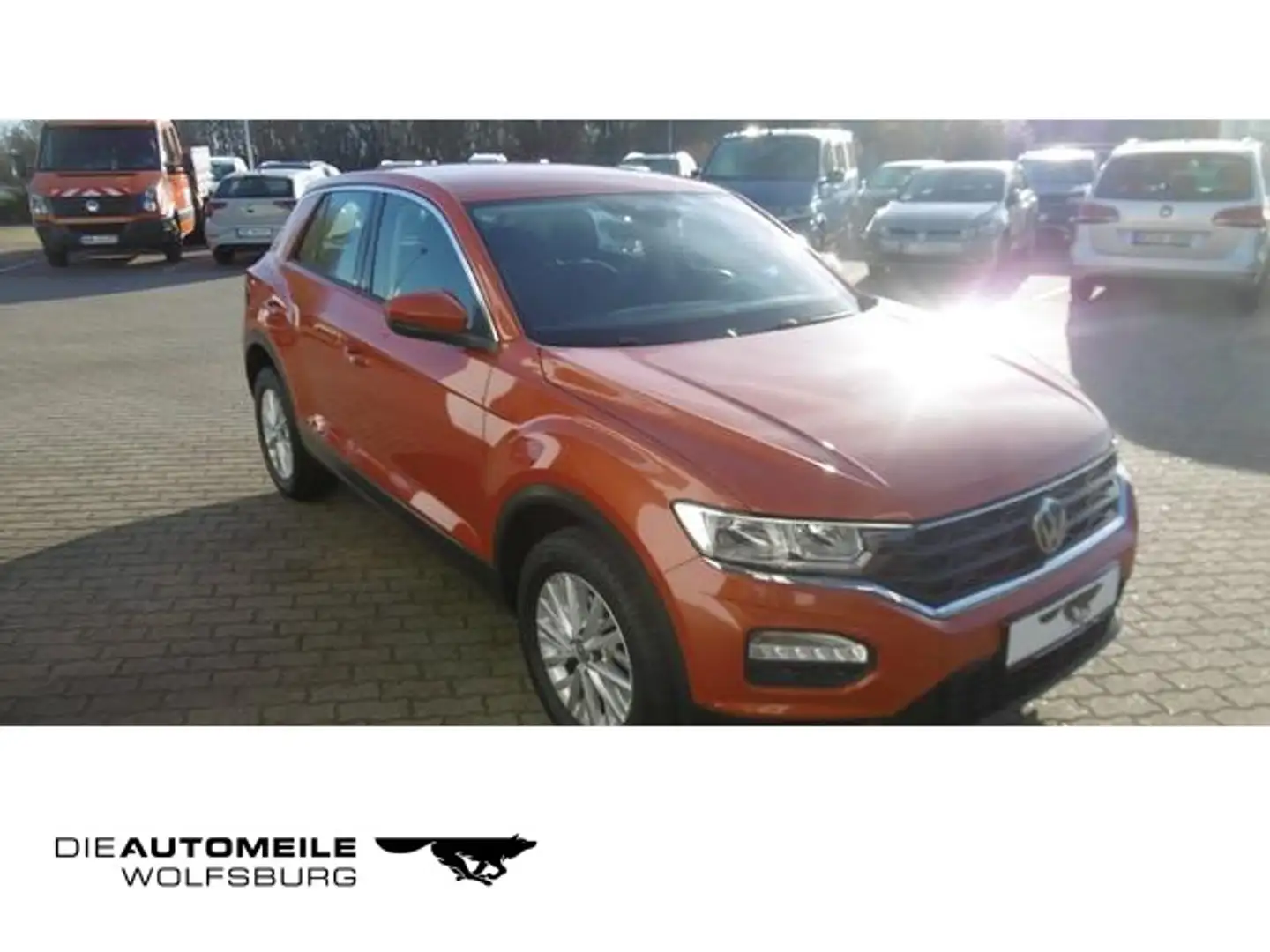 Volkswagen T-Roc 1.0 TSI Navi,Climatronik,ACC,Sitzhzg Orange - 1