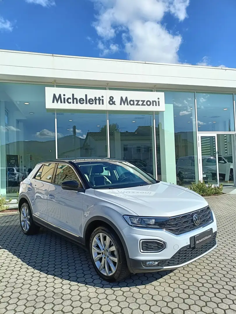 Volkswagen T-Roc T-Roc I 2017 2.0 tdi Advanced 115cv Bianco - 1