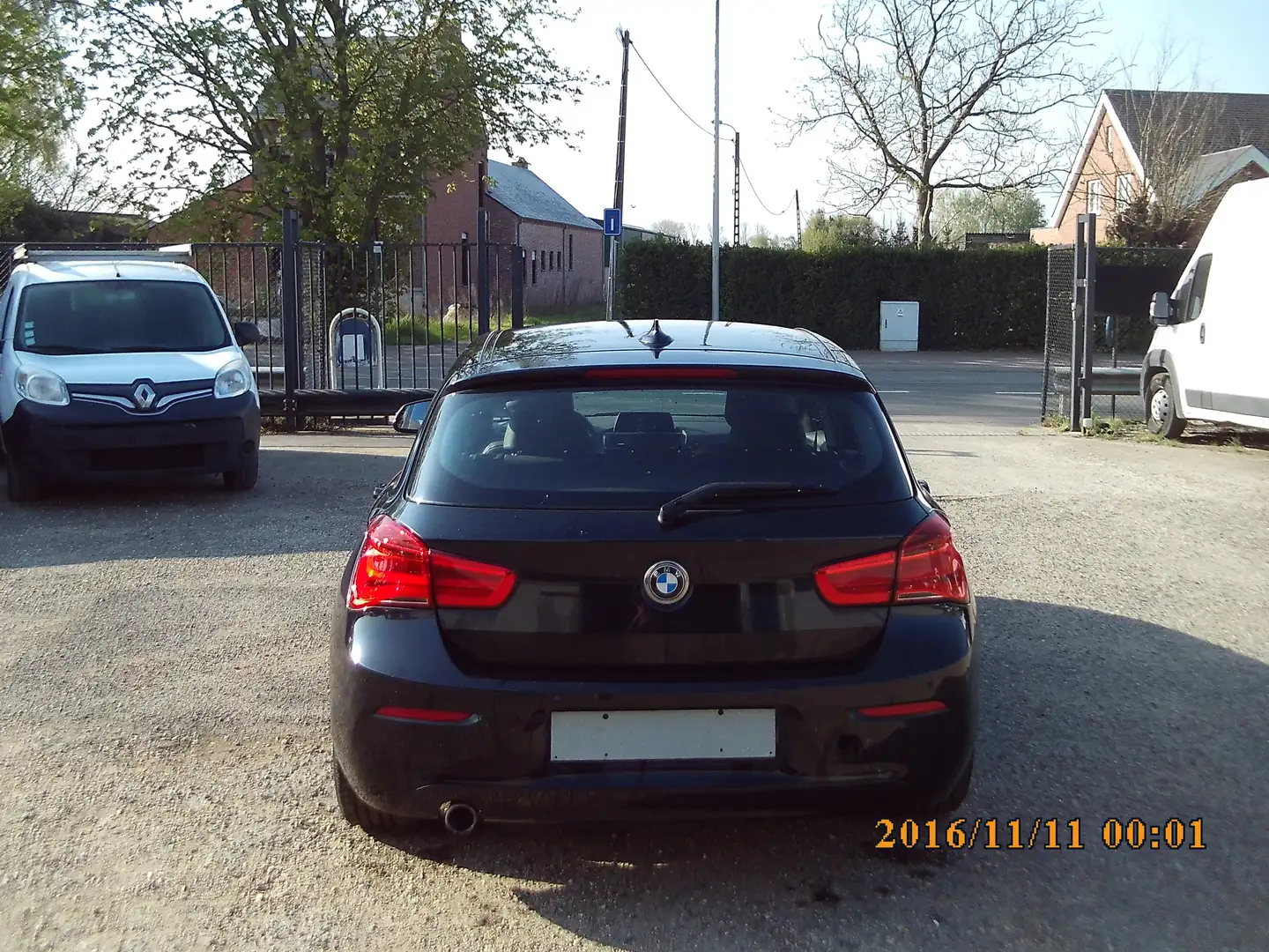 BMW 116 DIEZEL +DIG.AIRCO+LEER+NAVI++EURO 6 B++ Negro - 2