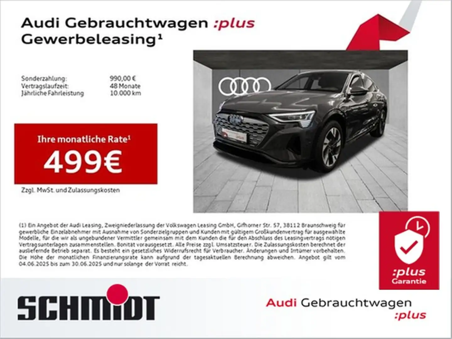 Audi Q8 e-tron Sportback 55 quattro Advanced Matrix LED AHK Hu... Grau - 1