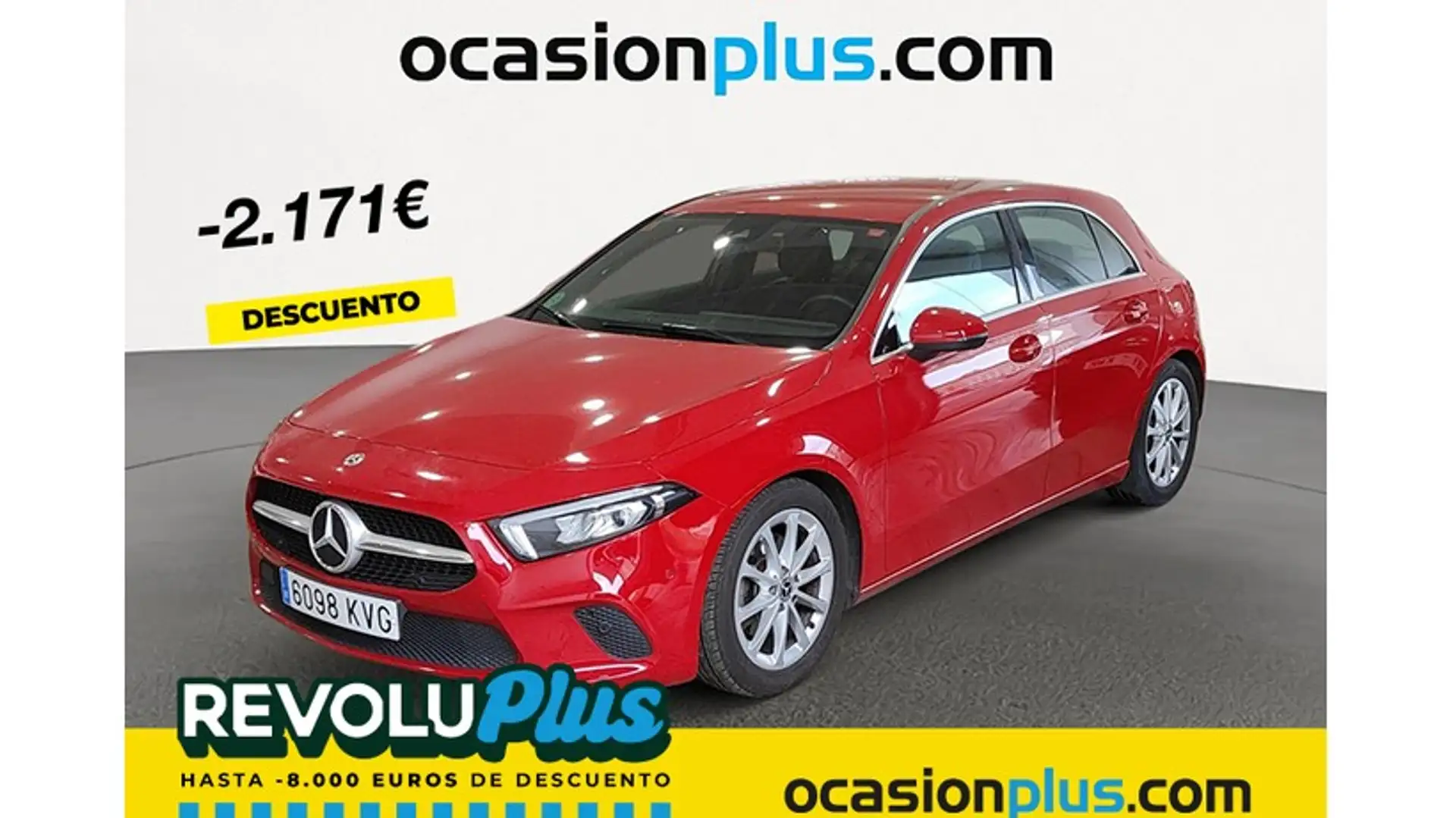 Mercedes-Benz A 200 7G-DCT Rojo - 1