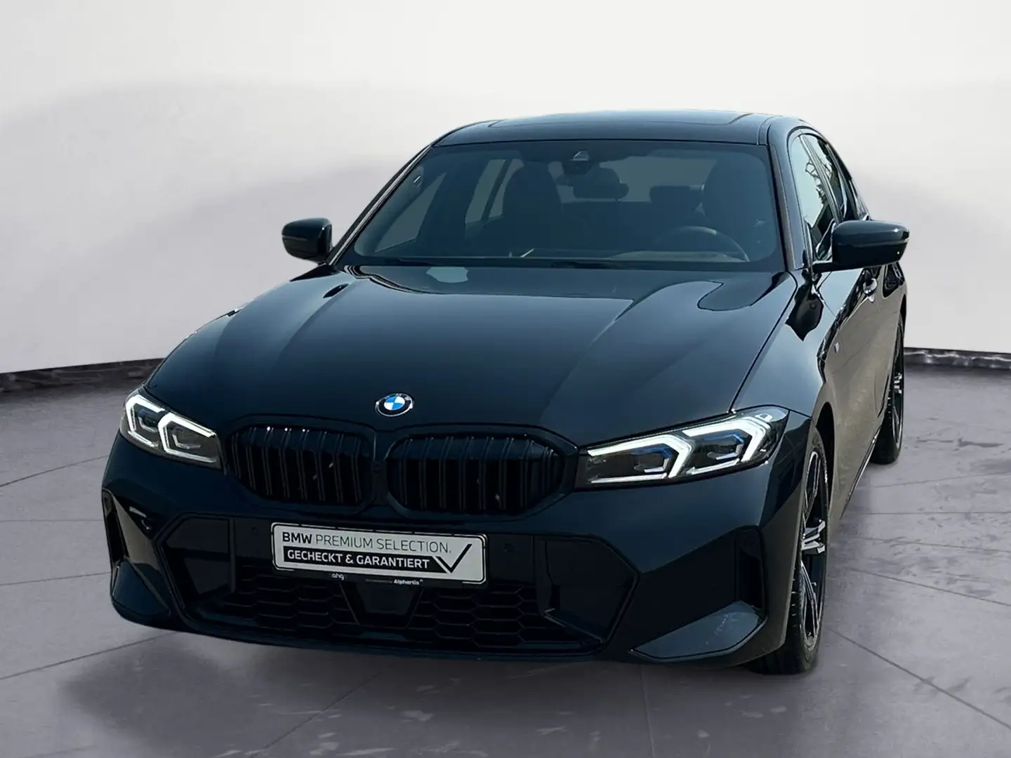 BMW 330 i Automatic M Sportpaket Innovationsp. Glasda Schwarz - 2