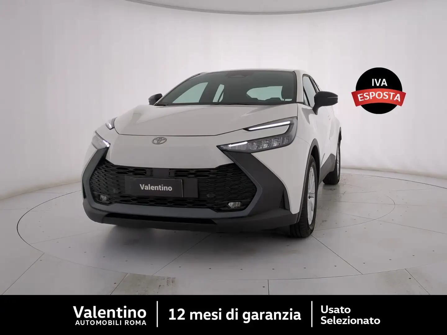 Toyota C-HR 1.8 HYBRID HV Active KM0 Wit - 1