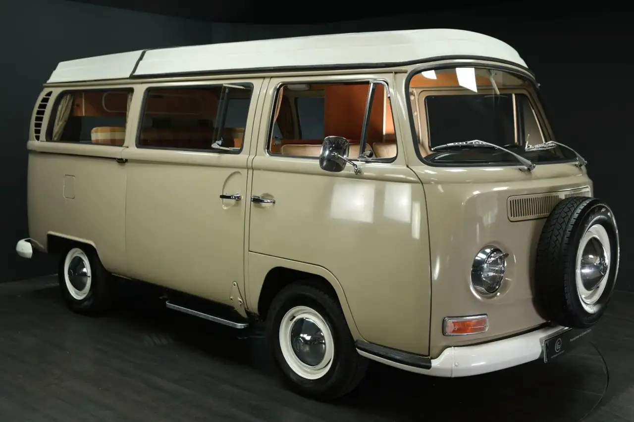 Volkswagen T2 a Camper, unrestauriertes Original ! Rostfrei, foto 7