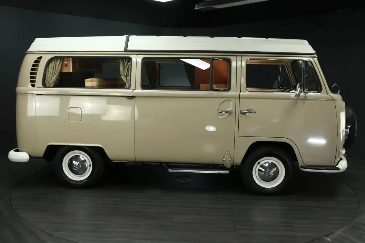 Volkswagen T2 a Camper, unrestauriertes Original ! Rostfrei, foto 6
