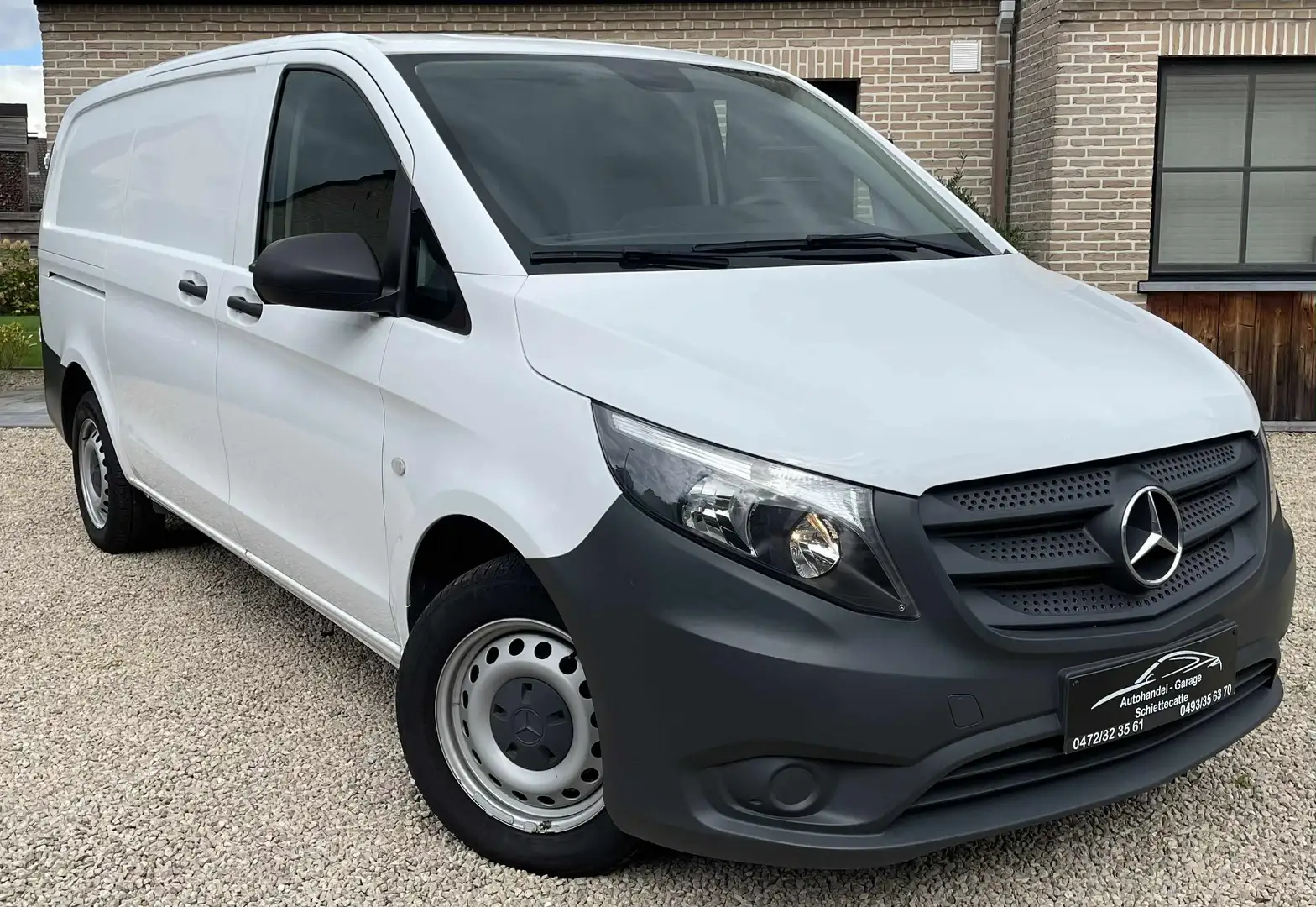Mercedes-Benz Vito Vito 114 CDI Lang *Leder *3 zitplaatsen *BTW Wagen Blanc - 1