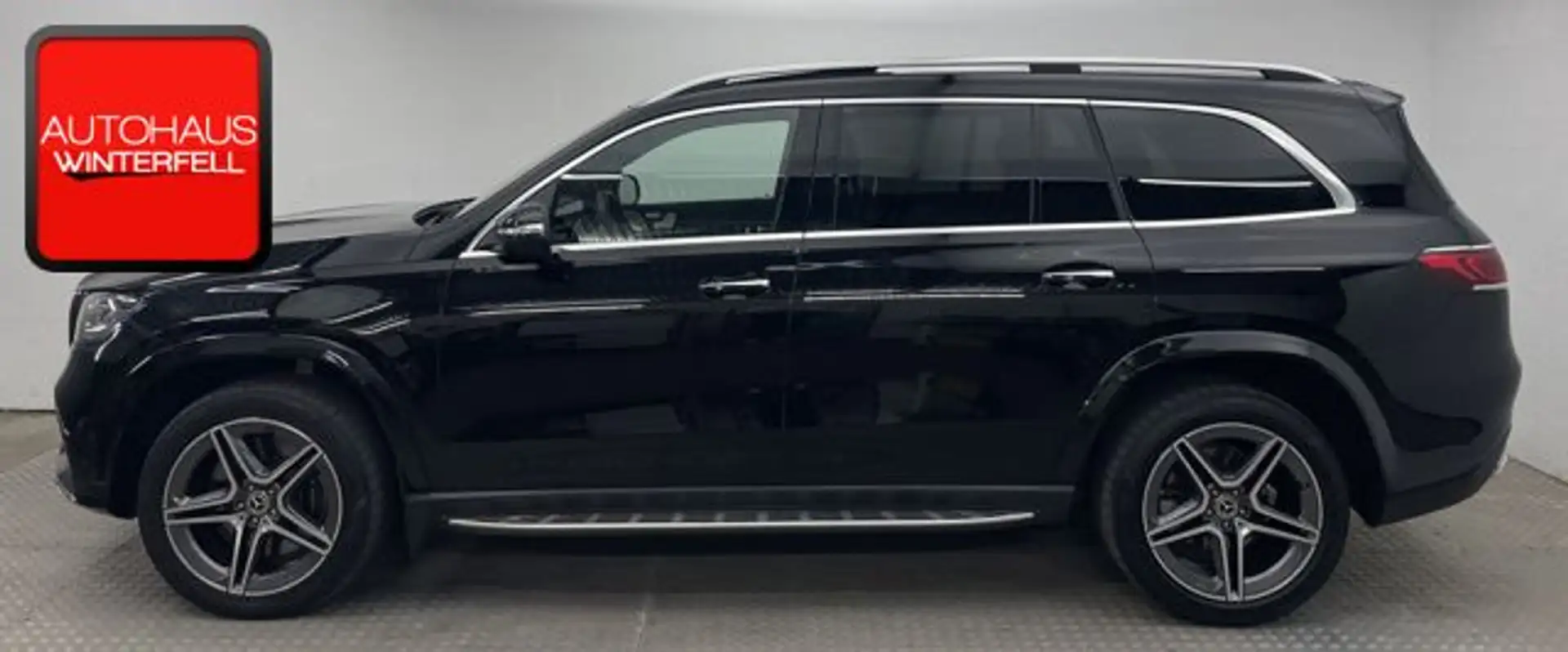 Mercedes-Benz GLS 400 d 4M AMG 7SITZ+PANO+E-ACTIVE+AHK+STANDH+ Schwarz - 2