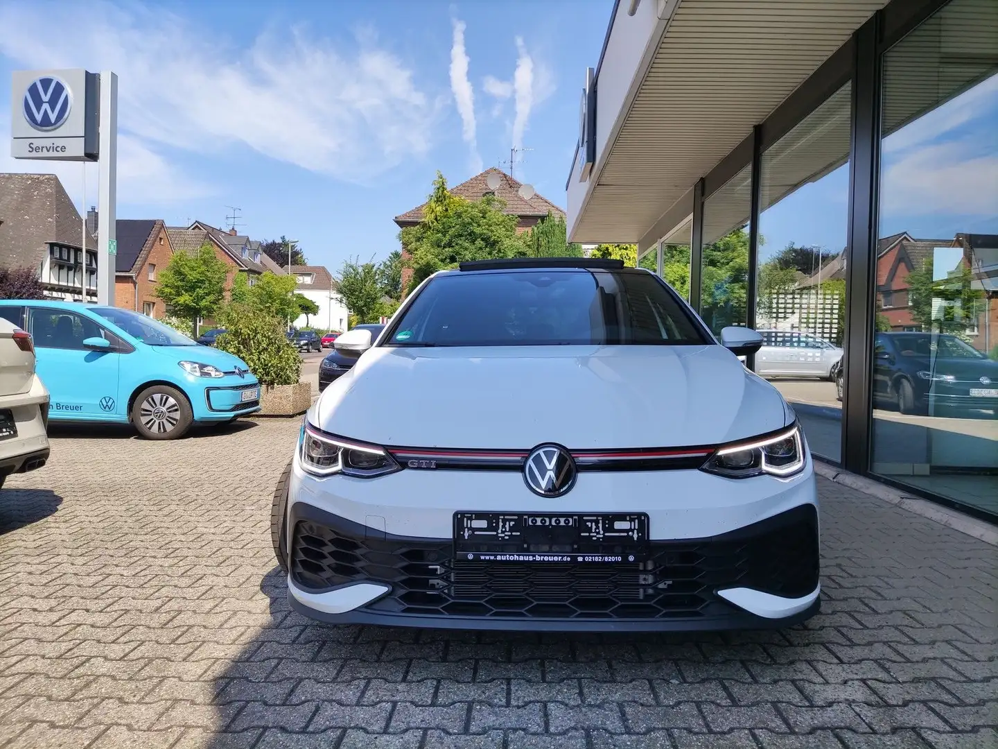 Volkswagen Golf VIII GTI Clubsport IQ,PANO,AKRA,KAM,GARANTI Blanc - 2