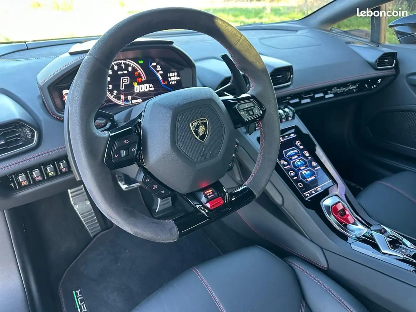 Lamborghini Huracán 5.2 v10 lp 640-4 evo Noir - 2