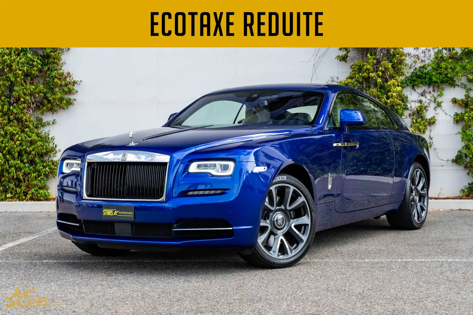 Rolls-Royce Wraith Bleu - 1