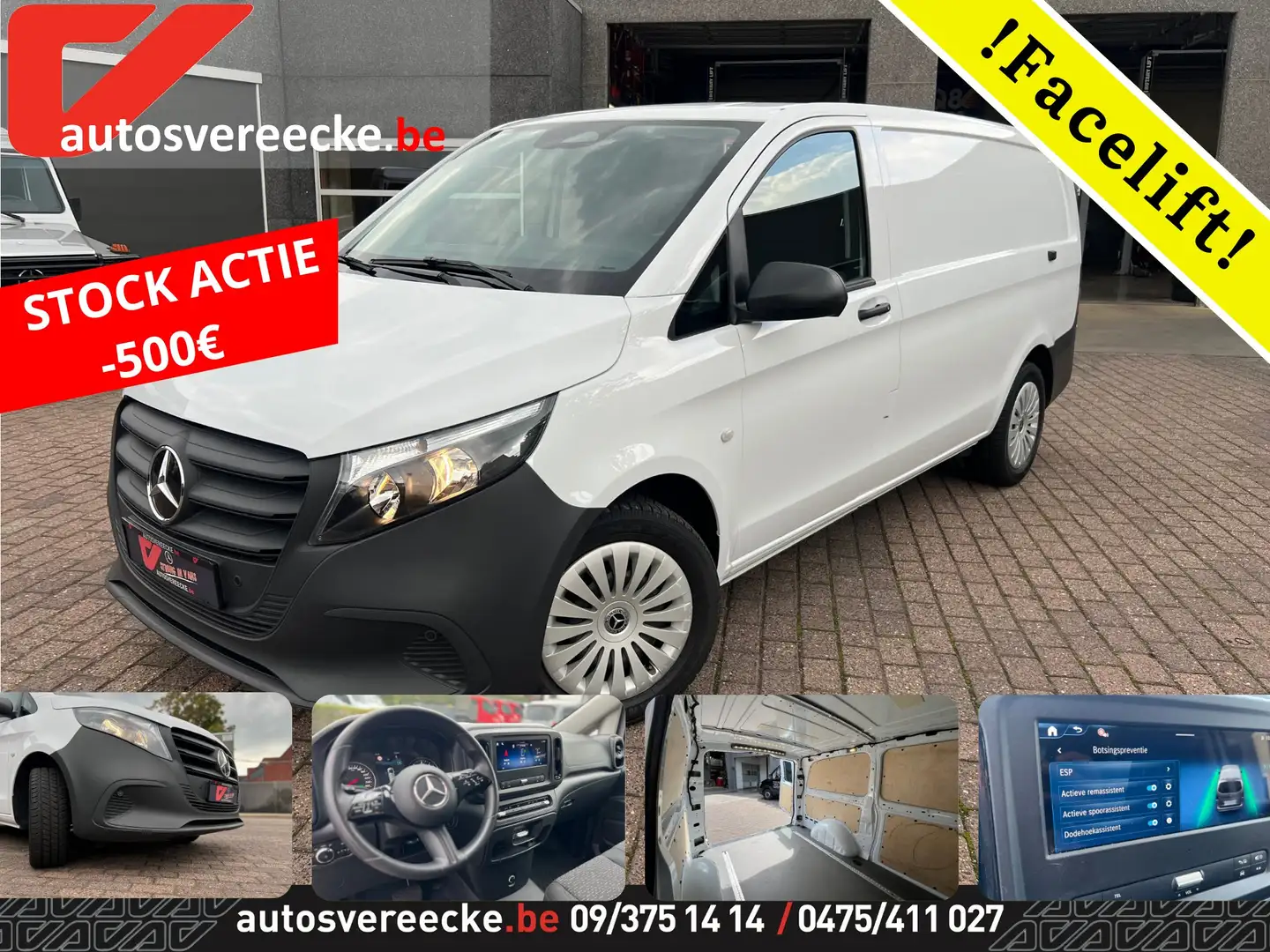 Mercedes-Benz Vito 116 PERFECT TOOL A2/L2 (33.500ex.) FACELIFT 2024 Wit - 1