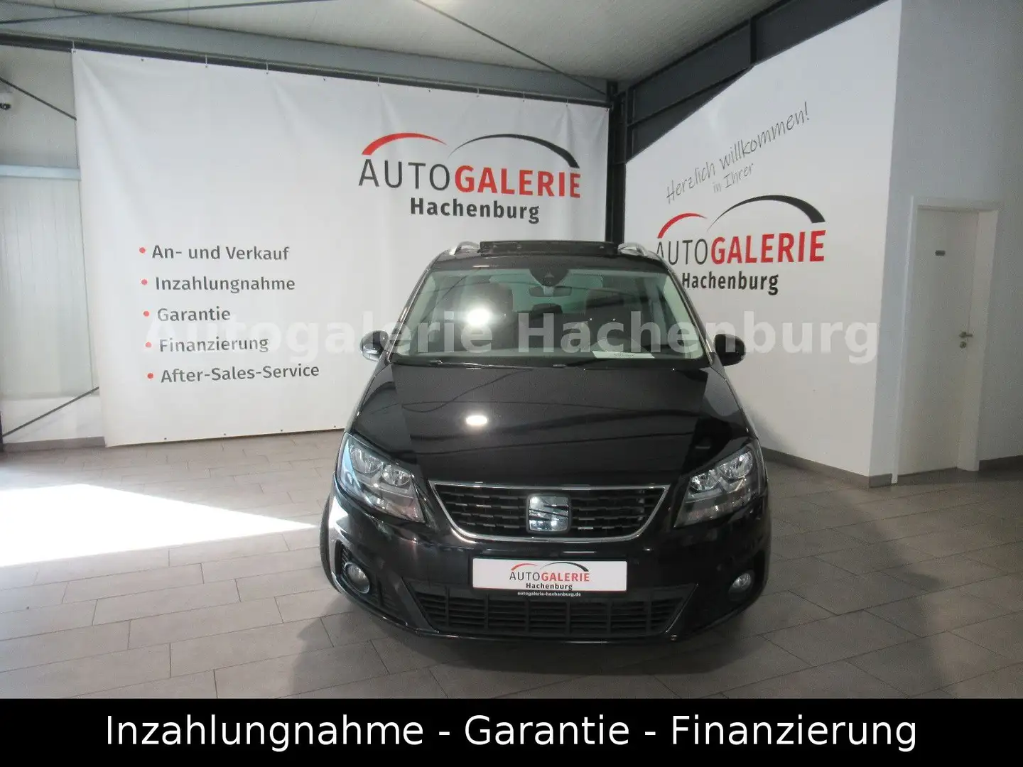 SEAT Alhambra Xcellence 7 Sitzer/1.Hd/nahezu VOLL/EU6 Schwarz - 2