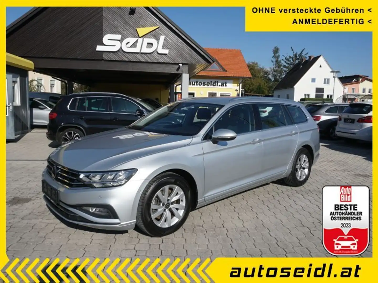 Volkswagen Passat Variant Business 2,0 SCR TDI DSG *AHV+LED+NAVI* Silber - 1