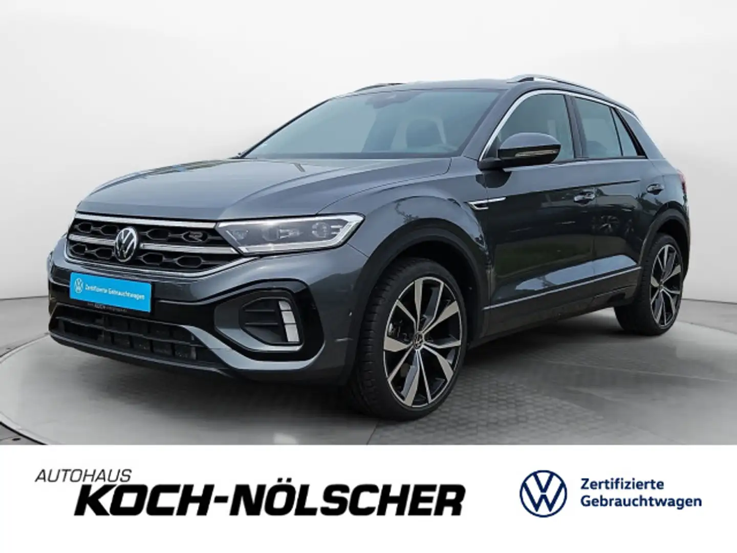 Volkswagen T-Roc 1.5TSI R-Line DSG LED Navi AHK Grau - 1