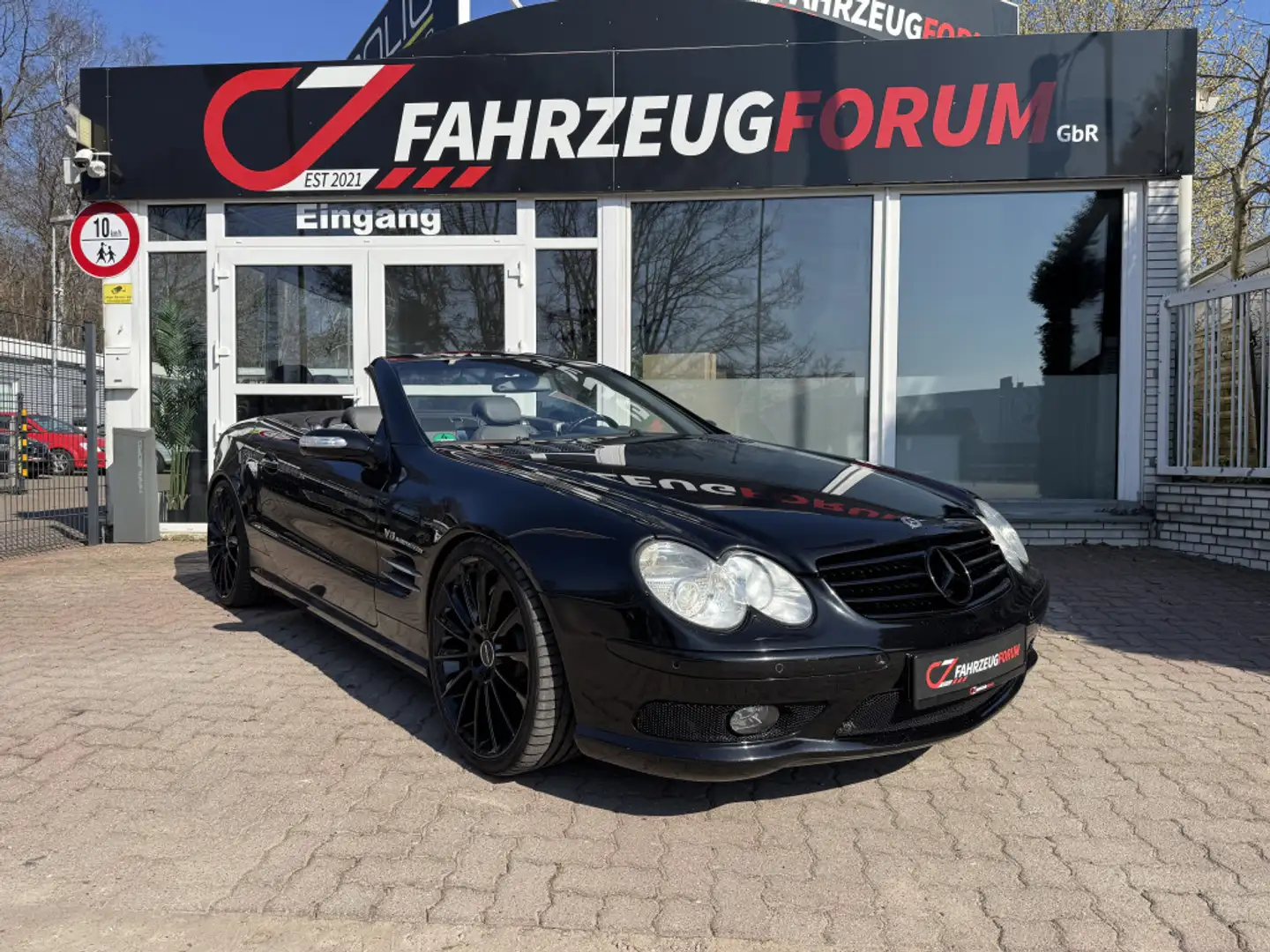 Mercedes-Benz SL 55 AMG Carplay*BOSE*Belüftung*Bi-Xenon Schwarz - 2