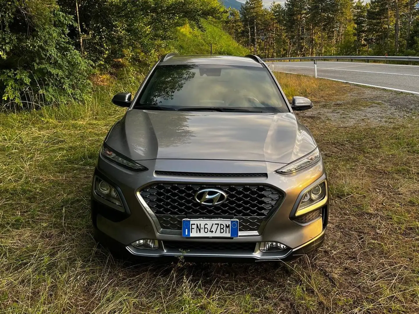 Hyundai KONA Kona I 2017 1.6 t-gdi Style 4wd 177cv dct Grigio - 2