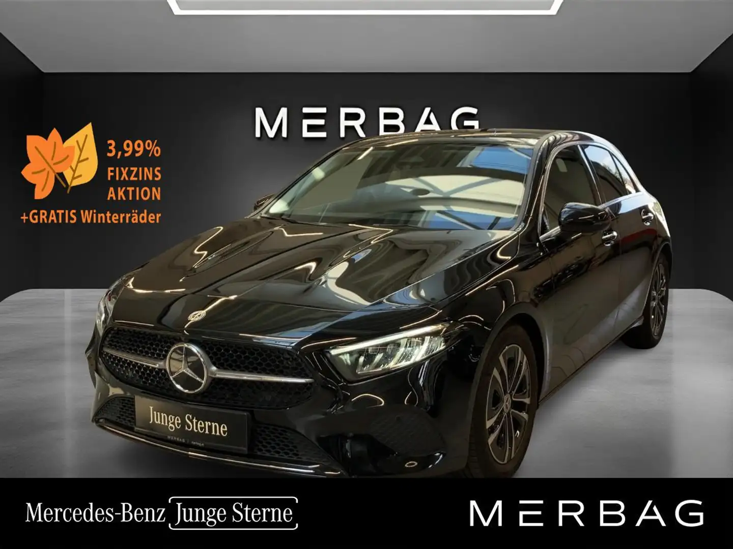 Mercedes-Benz A 180 d Ö-Edition Progressive Line Facelift Schwarz - 1