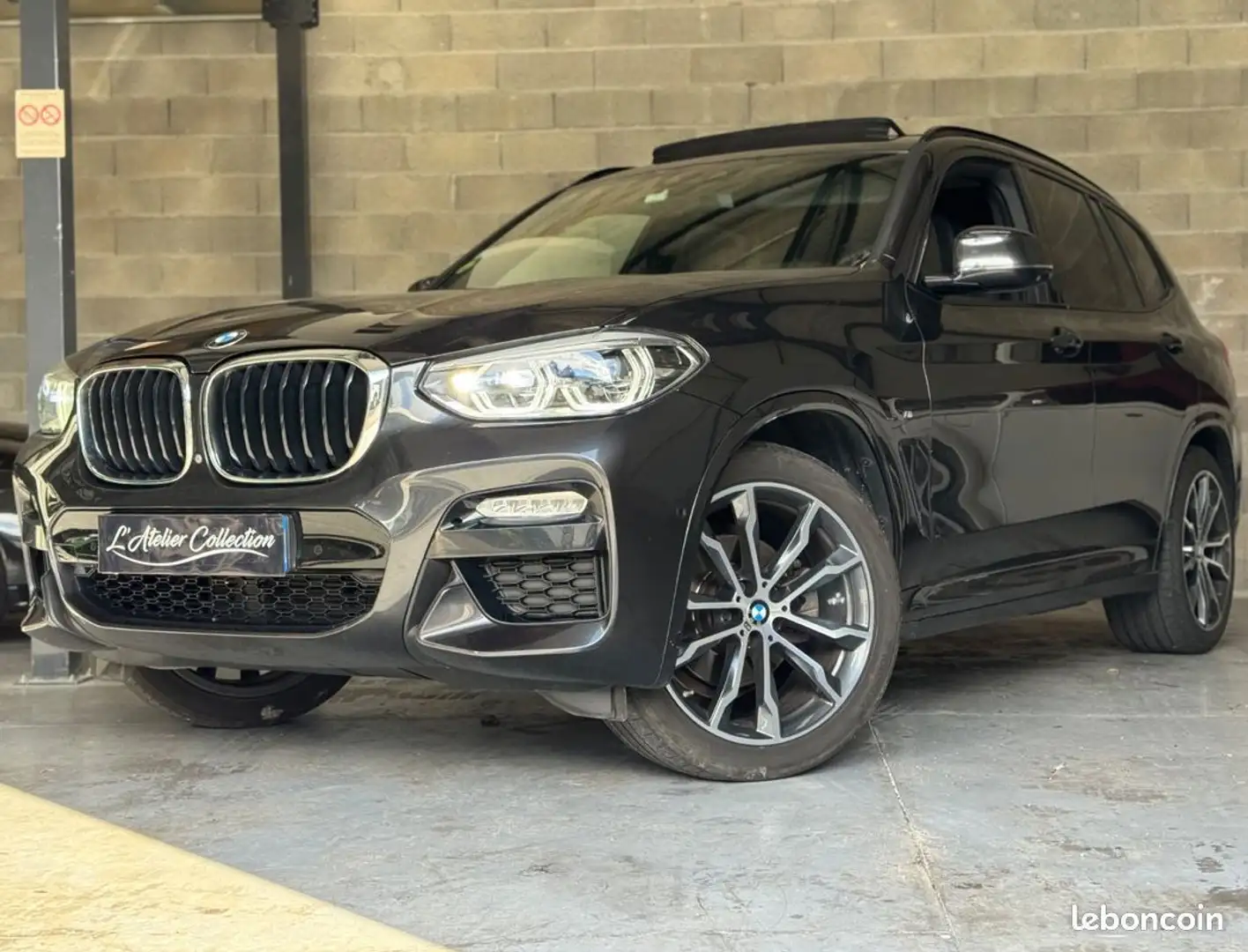 BMW X3 xDrive 20d M Sport Steptronic TOIT OUVRANT CAMERA 360 ATTELAGE GARANTIE 12 MOIS Gris - 1