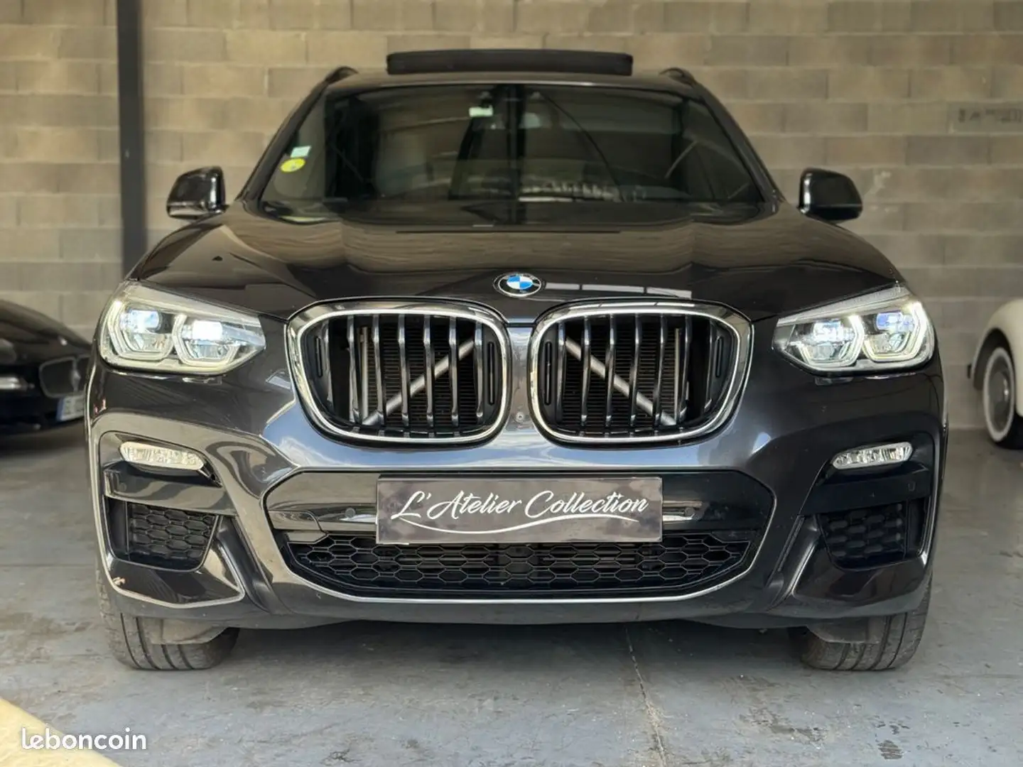 BMW X3 xDrive 20d M Sport Steptronic TOIT OUVRANT CAMERA 360 ATTELAGE GARANTIE 12 MOIS Gris - 2
