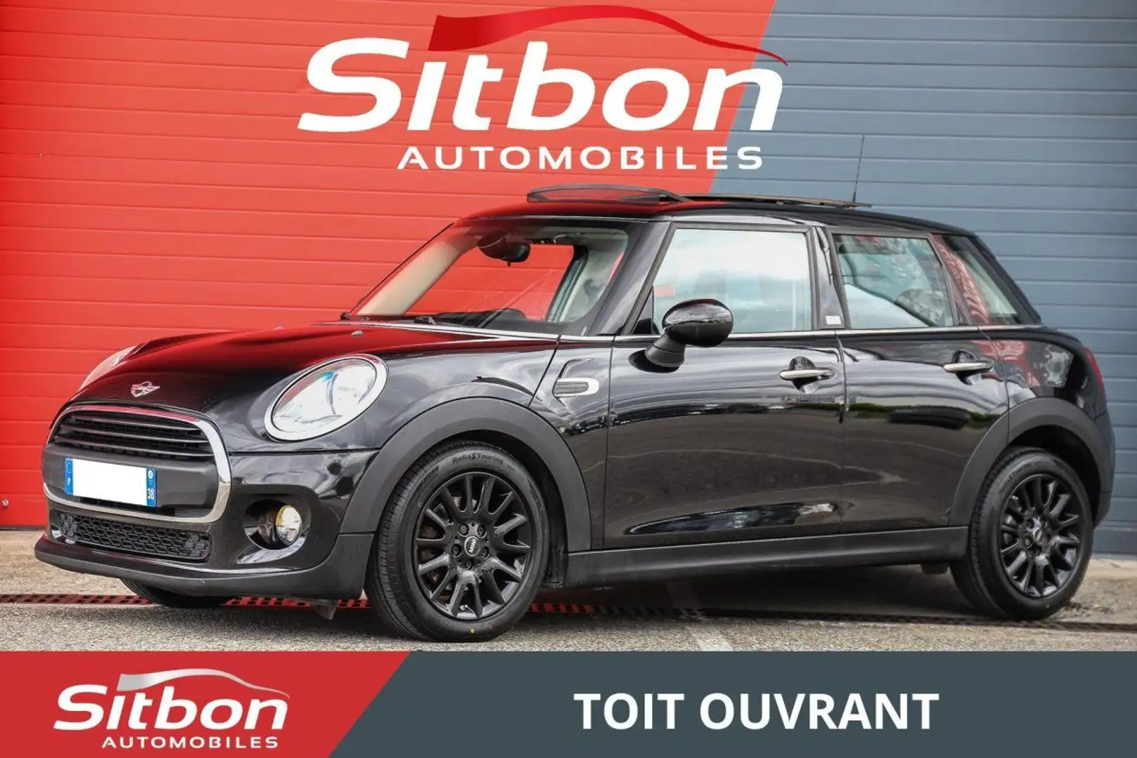 MINI One 1.2i 102 5P F55 Shoreditch TOIT OUVRANT Noir - 1