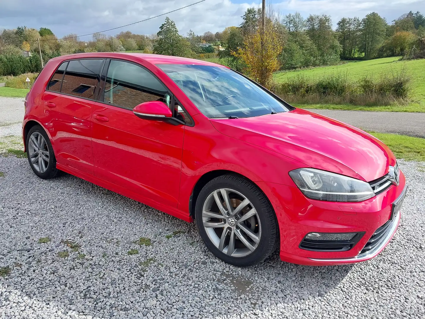 Volkswagen Golf Golf 1.4 TSI R-Line,bi-xénon, cuir, gps... Rood - 1